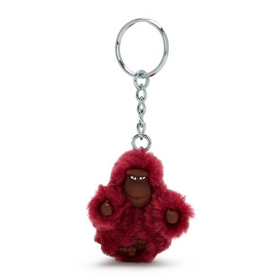 Akcesoria Kipling Sven Extra Small Modne Monkey Keychain Czerwone | PL 1244WN